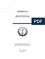 23835378 Apostila de Estatistica UFSM Prof Dr Luis Felipe Dias Lopes