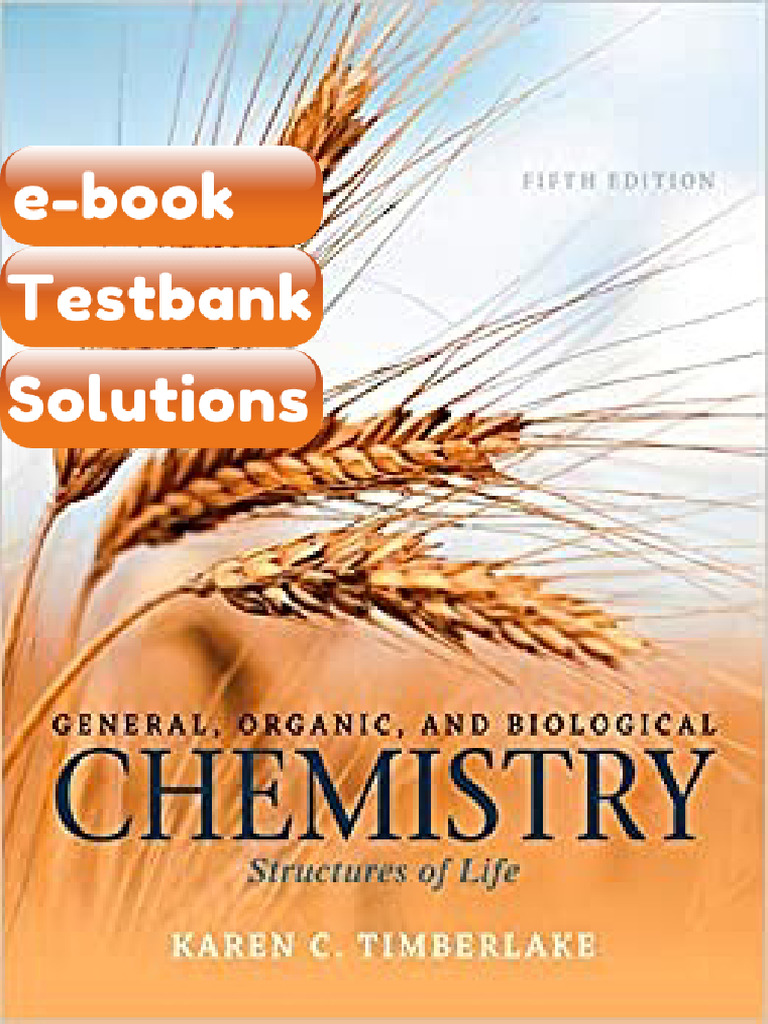 General Organic and Biological Chemistry Structures of Life 5th Edition ...
