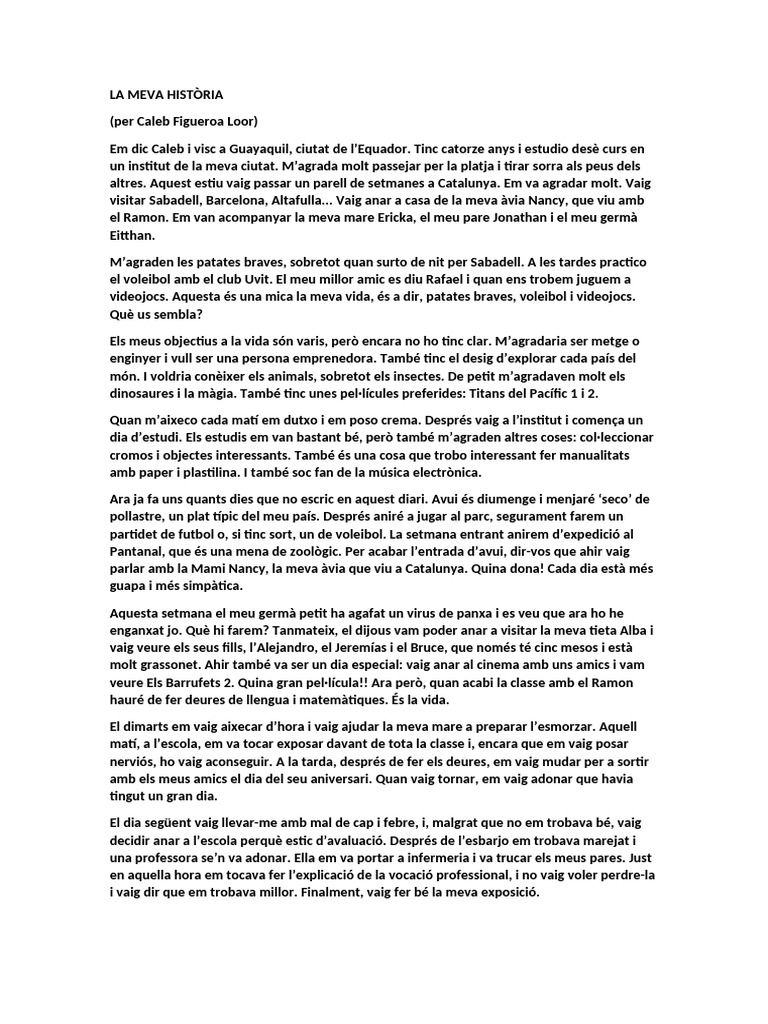 La Meva Història | PDF