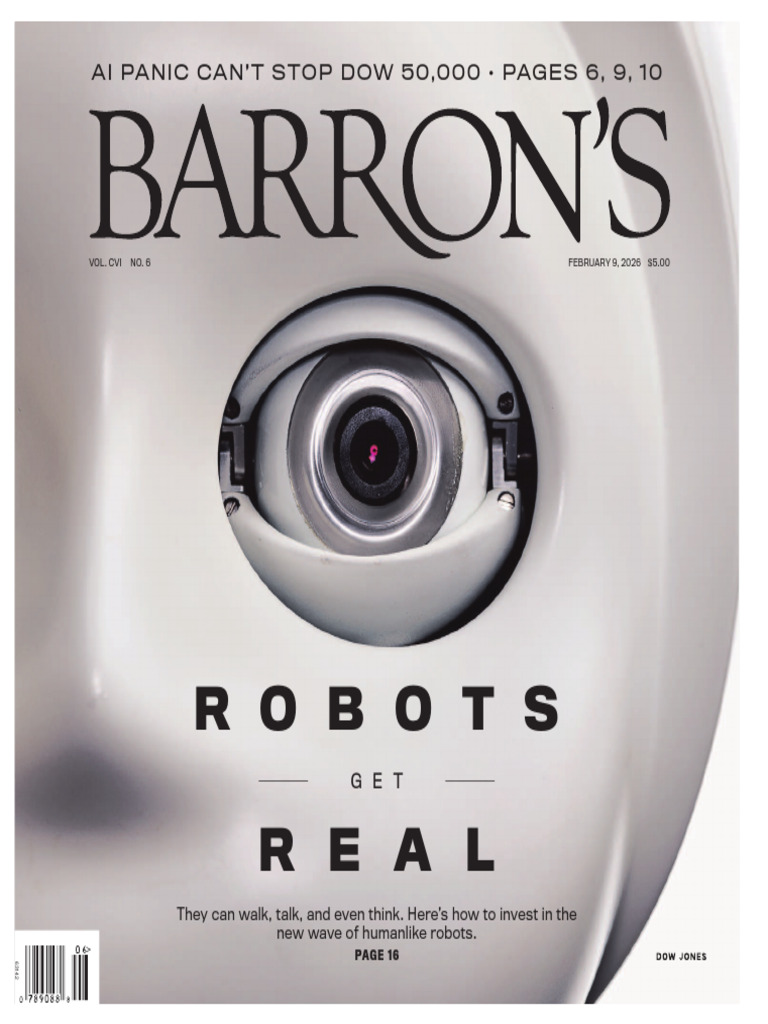 Barron's Magazine - February 09, 2026 | PDF | Companies | Companies Of ...