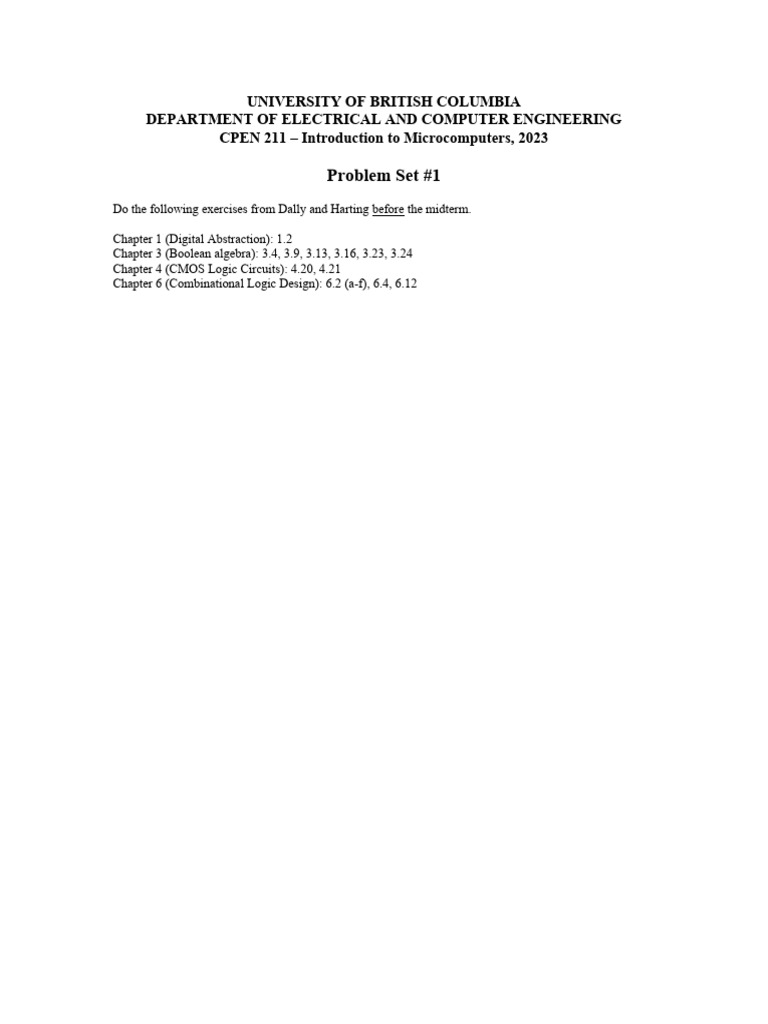 Ps 1 | PDF
