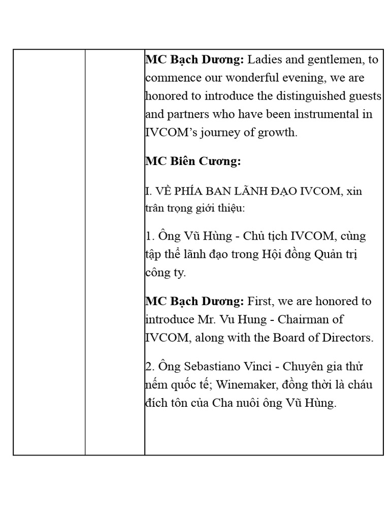 Script MC Sau Sửa | PDF