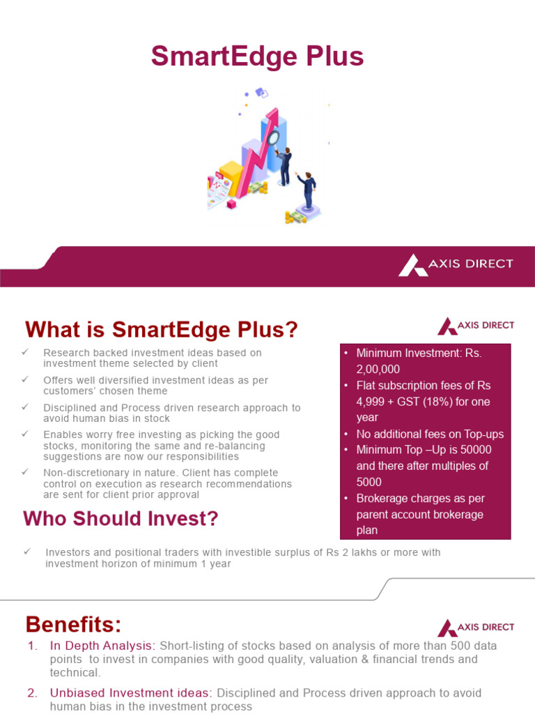 SmartEdge Plus Returns - Updated Till April 30th 2025 | PDF | Investing ...