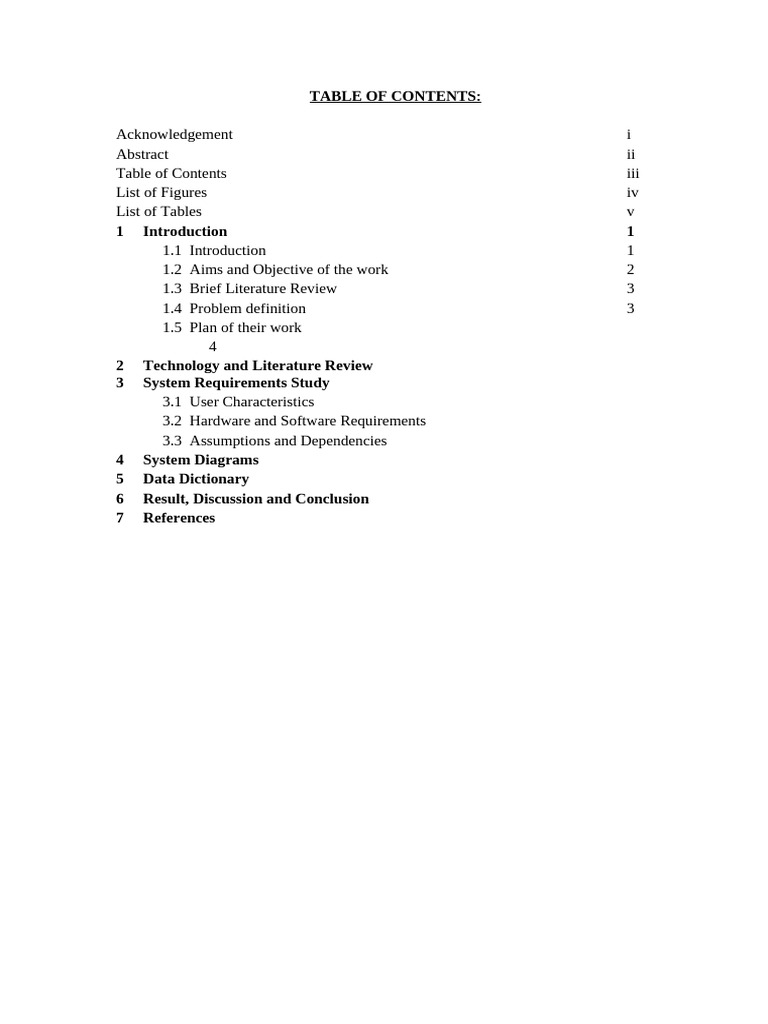Project Report Format | PDF