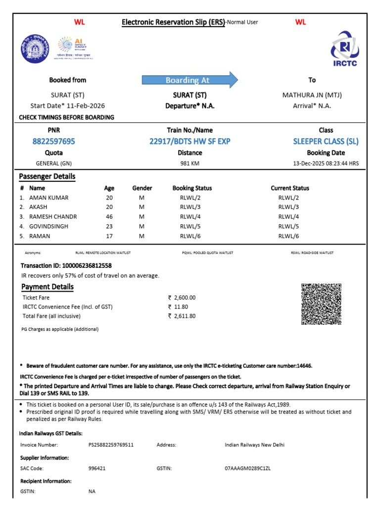 8822597695 | PDF | Identity Document | Payments