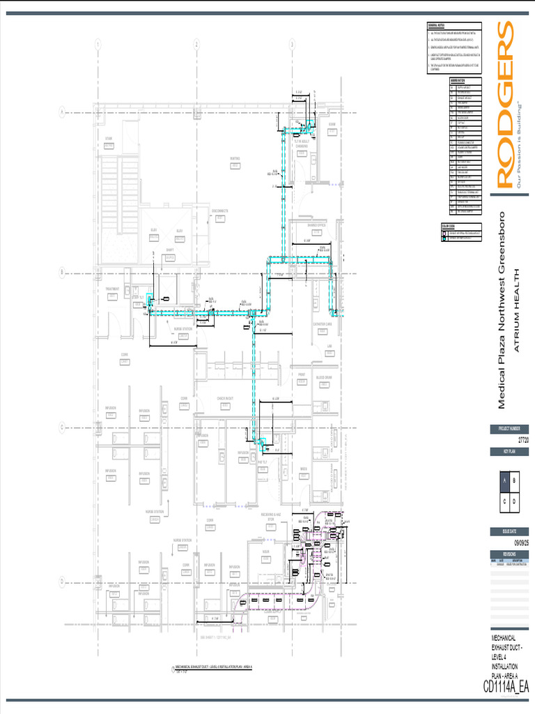 Level 04 Mechanical | PDF | Duct (Flow) | Equipment