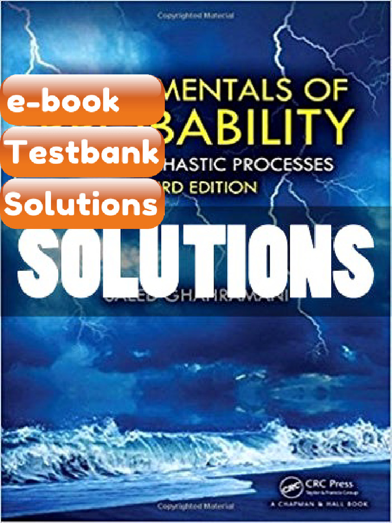 Testbank Fundamentals of Probability With Stochastic Processes 3 Ed ...