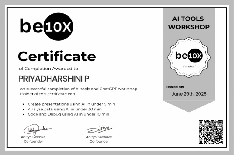 AI Tools Workshop | PDF