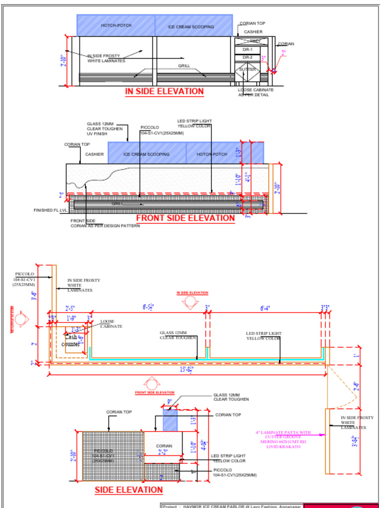 Parlor Counter Detail | PDF