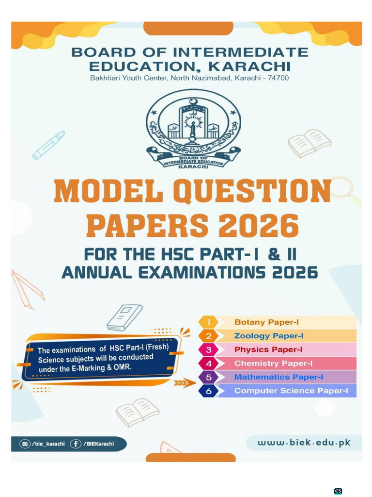 Model Paper 2026 | PDF