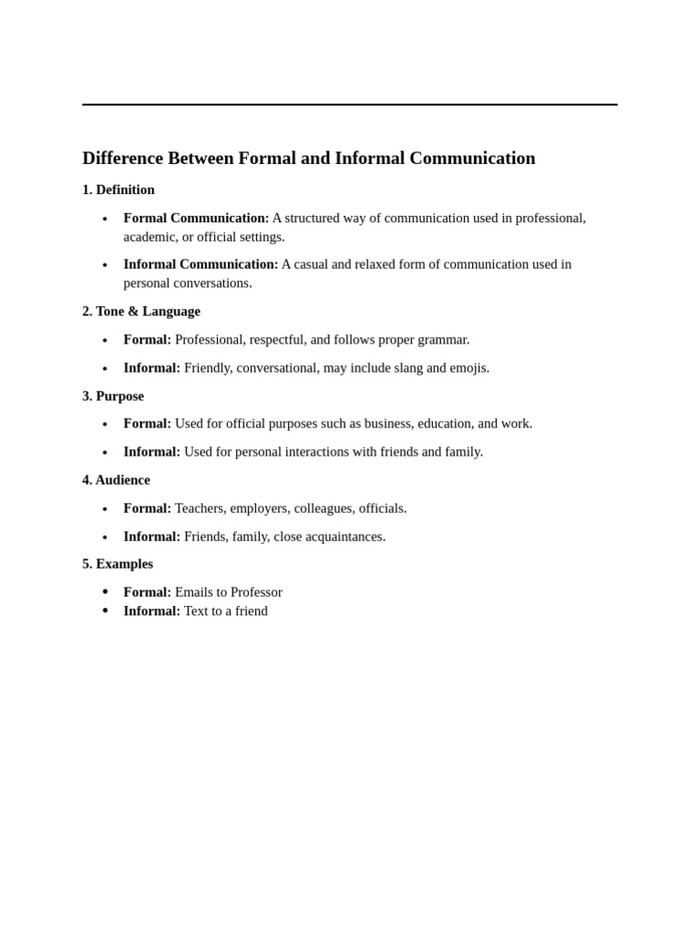 English Formal Informal | PDF
