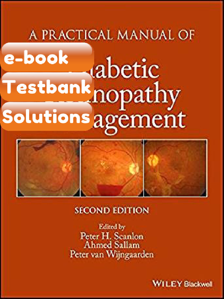 Testbank a Practical Manual of Diabetic Retinopathy Management 2nd ...