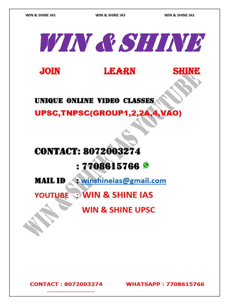 Maths Formula Win Shine Ias | PDF