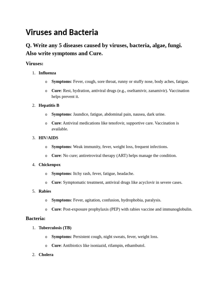 Microbiology-Virus and Bacteria | PDF | Candidiasis | Medical Specialties