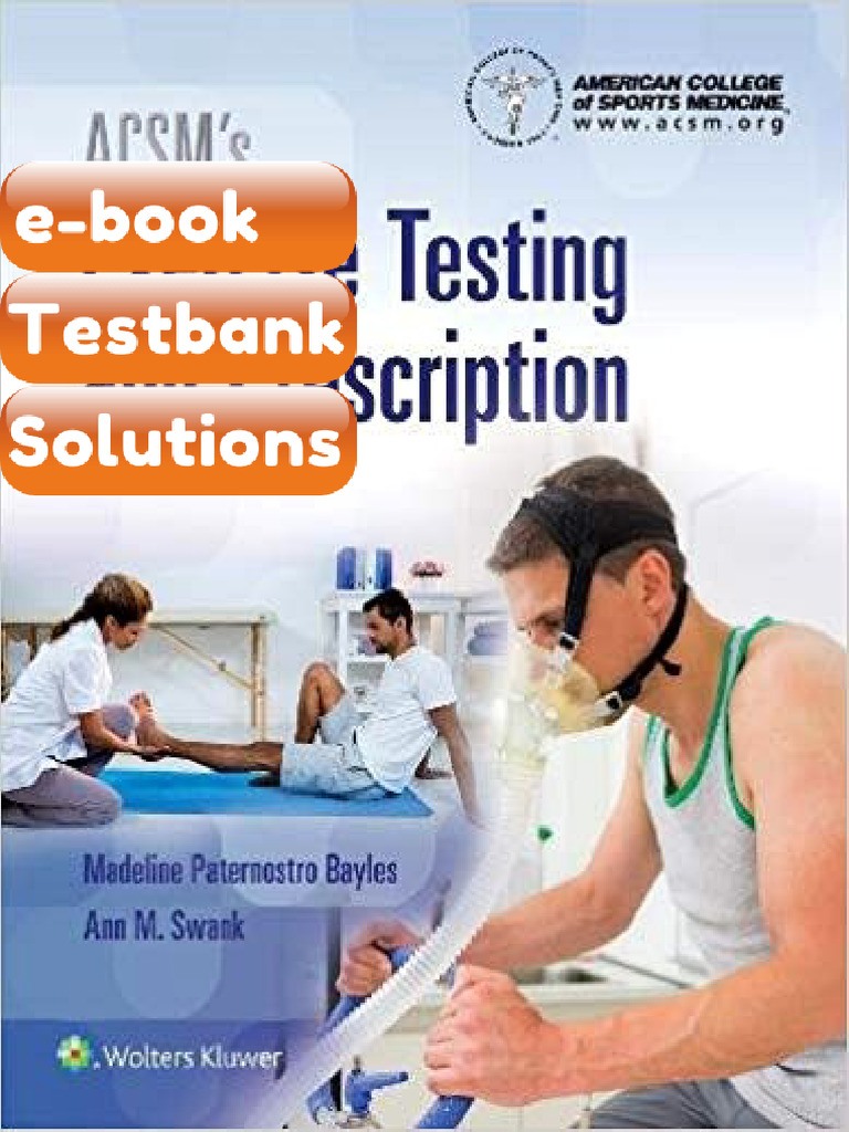 ACSM s Exercise Testing and Prescription by American College of Sports ...