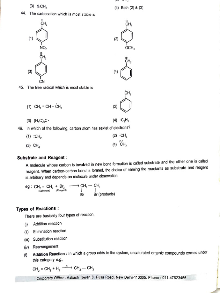 Organic Reactions | PDF