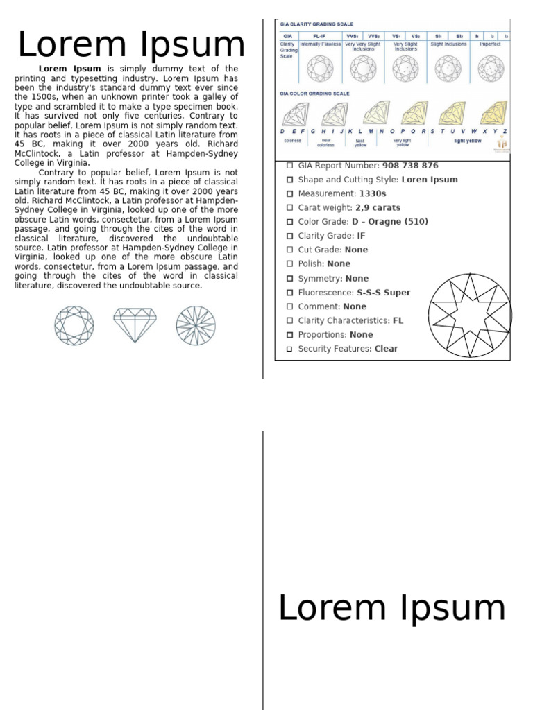 Lorem Ipsum | PDF