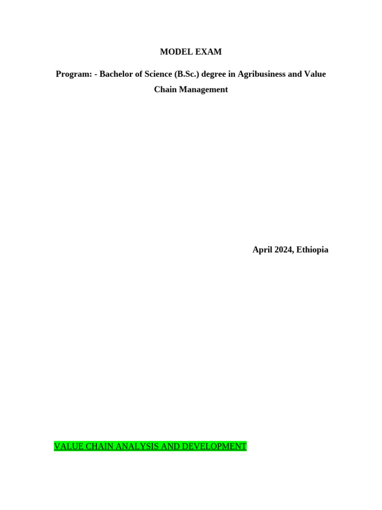 ABVM Model 1 | PDF | Net Present Value | Linear Regression