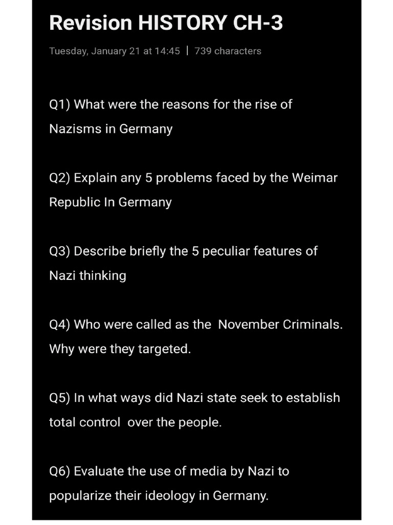 History Ch-3 Revision | PDF