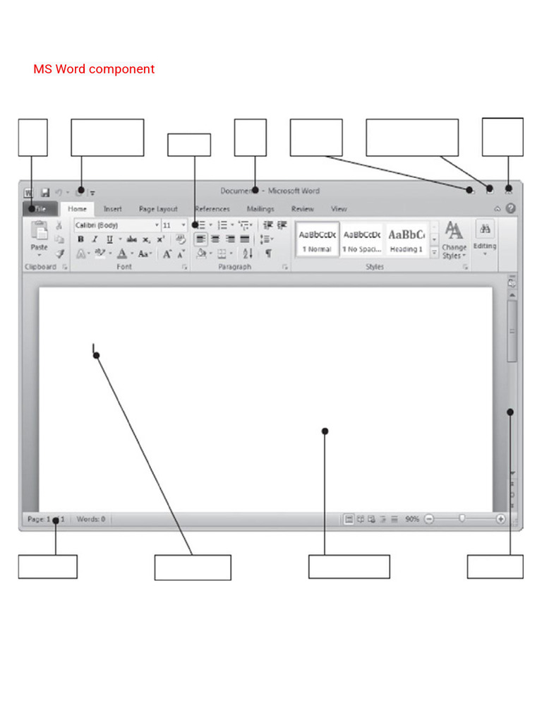 MS Word Component | PDF
