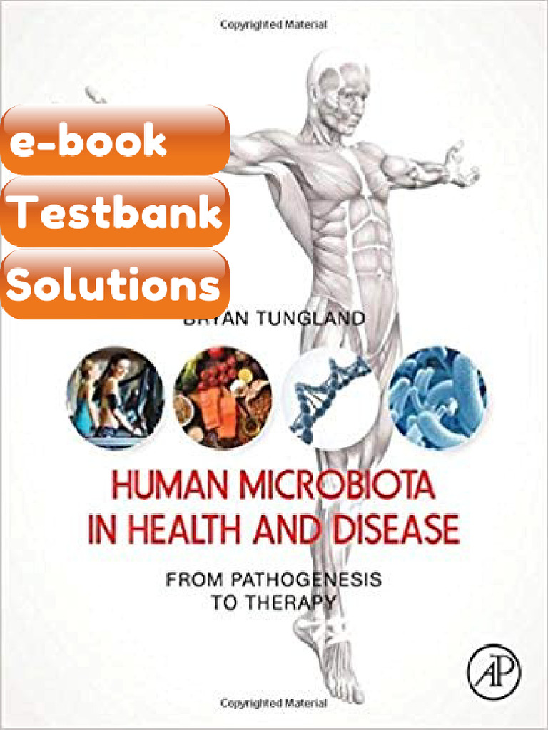 Testbank Human Microbiota in Health and Disease From Pathogenesis to ...
