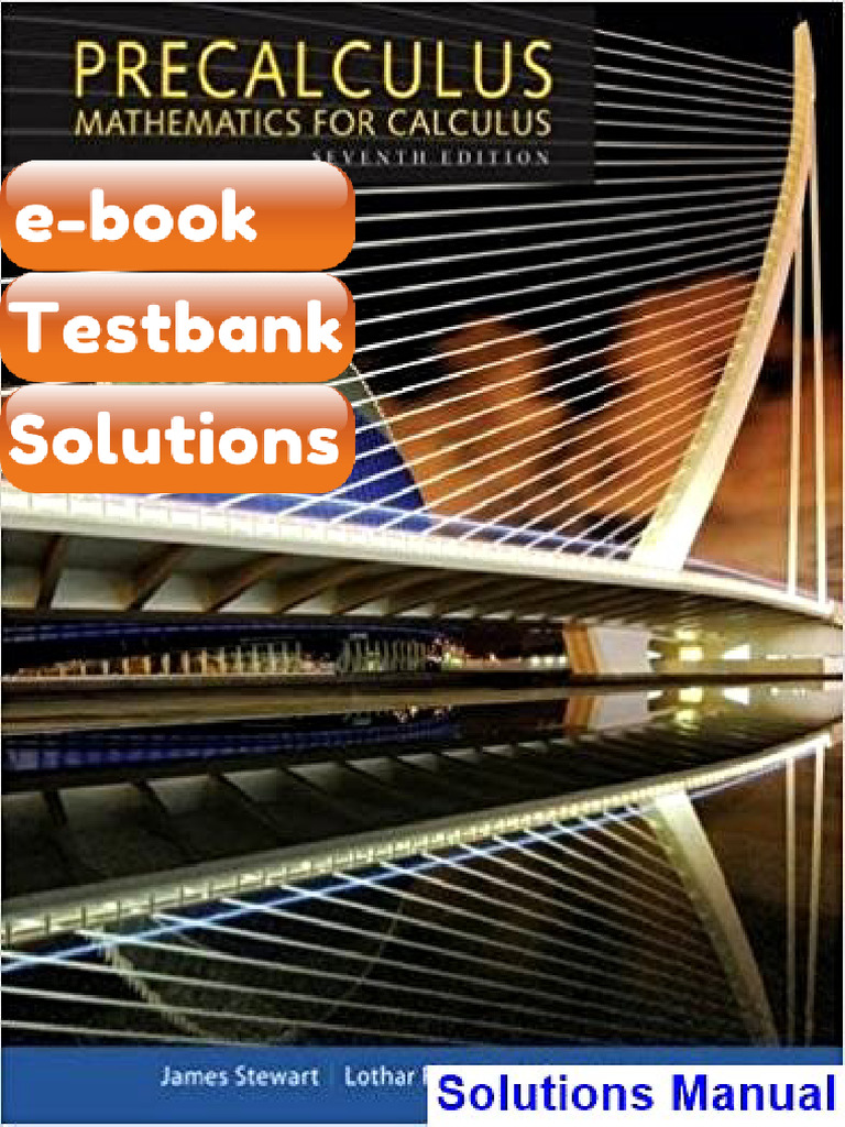 Testbank Precalculus Mathematics For Calculus 7th Edition Stewart Fast ...