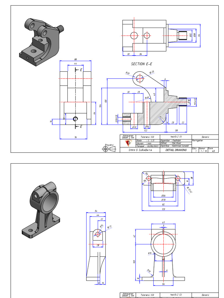 Jobsheet 3D Kompleks | PDF