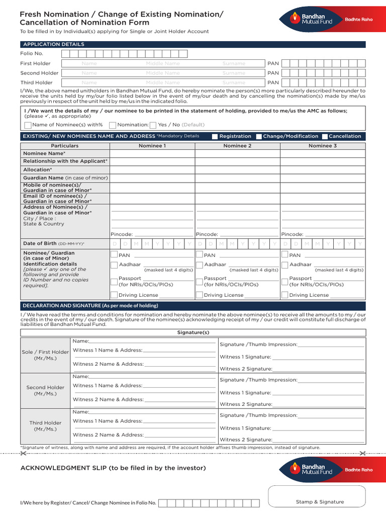 58bdbcb9 Nomination Forms 02062025 | PDF