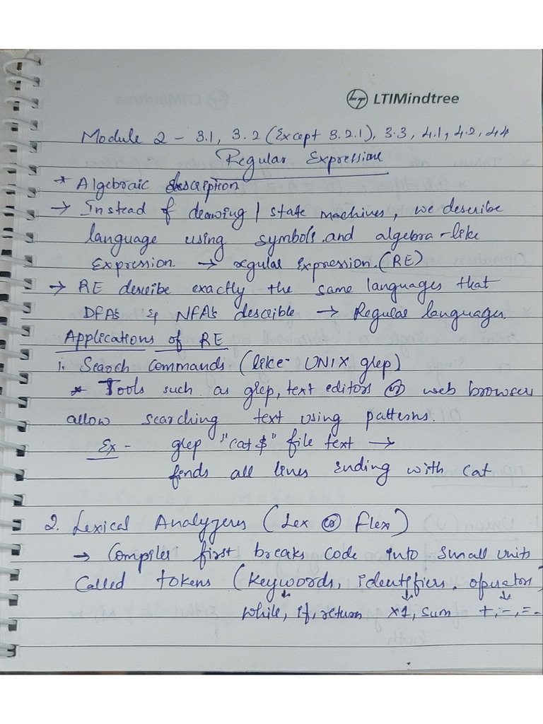 TOC Module 2 | PDF