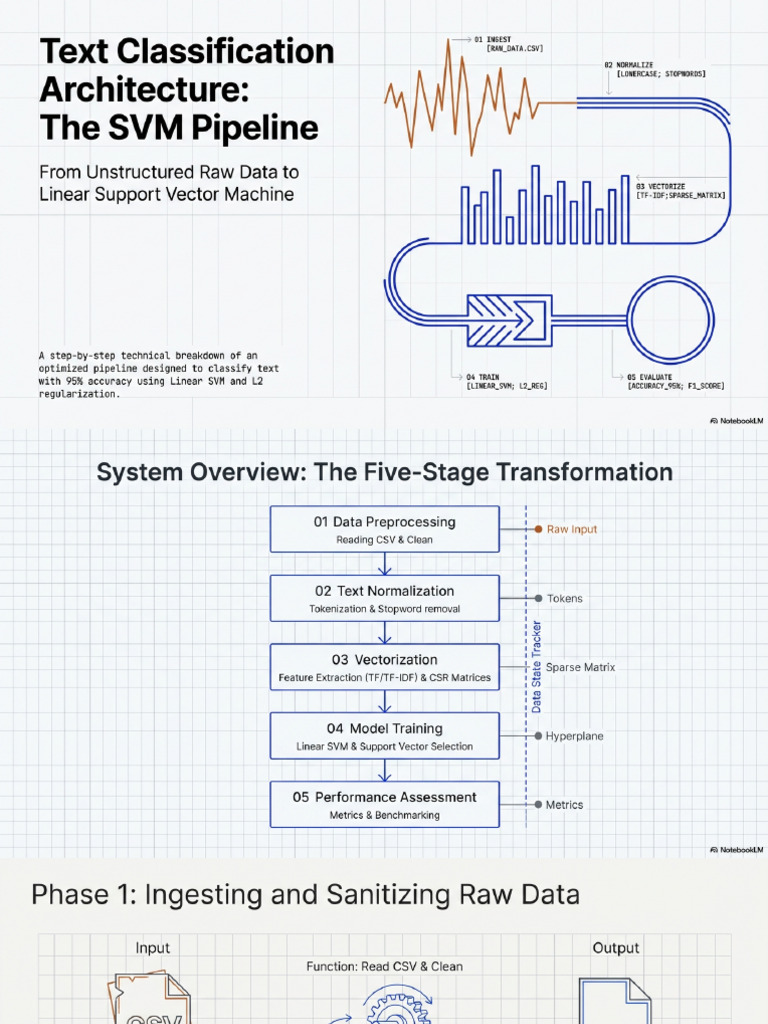 Optimized SVM Text Classification Pipeline | PDF