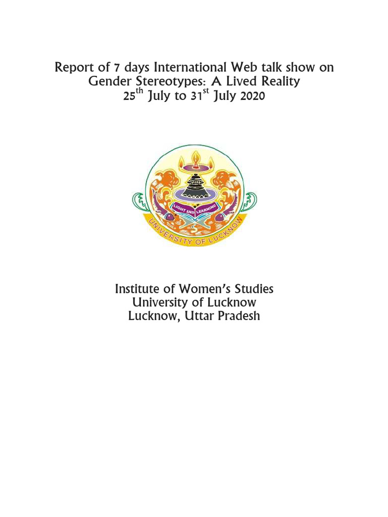 202008051938579927gender Stereotypes | PDF | Gender | Gender Studies