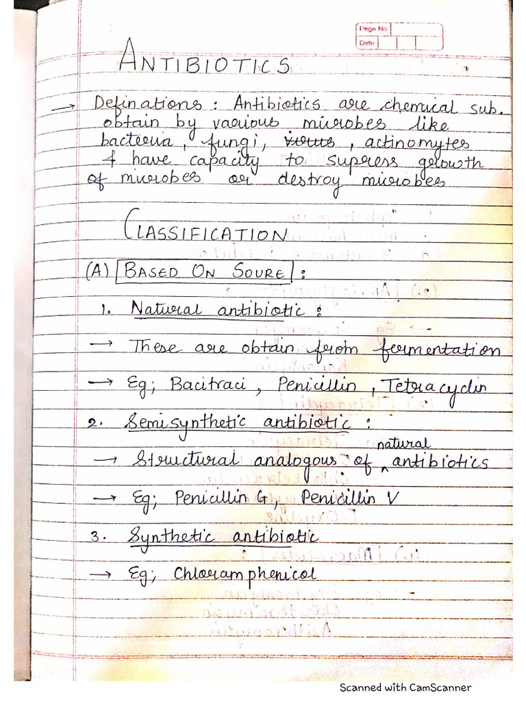 Antibiotics Penicillin | PDF