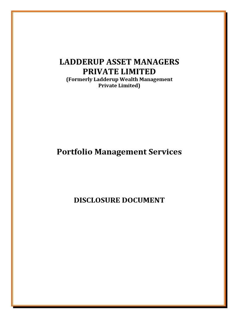 03 Disclosure Document | PDF | Securities (Finance) | Bonds (Finance)