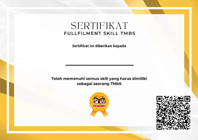 Certificate TMBS | PDF
