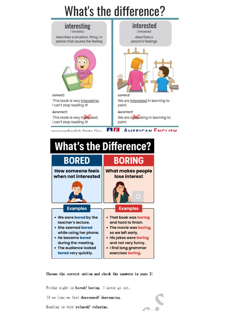 Intersted Vs Intresting | PDF