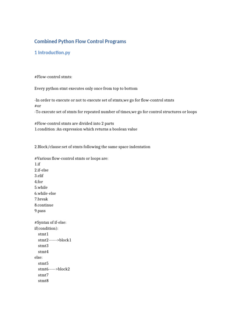 Bined Python If-Else | PDF