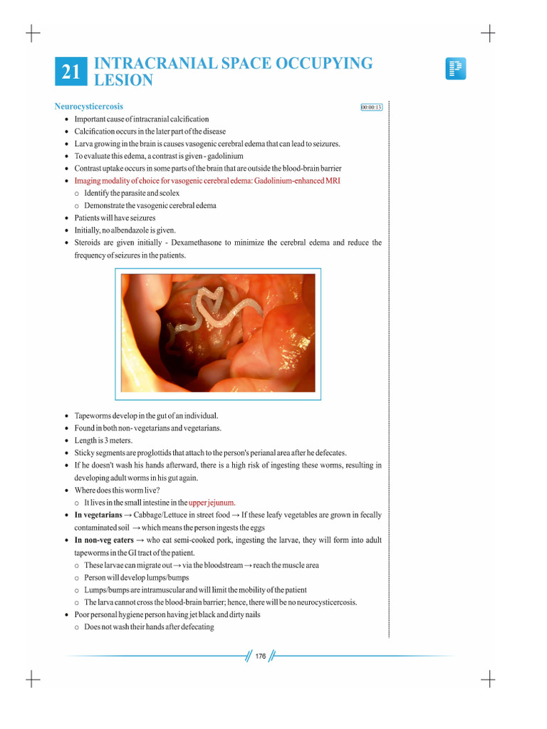 CNS Intraranial Space Occupying Lesions | PDF
