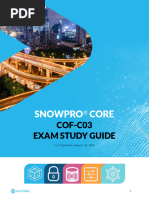 SnowPro Advanced Data Engineer Exam Guide | PDF | Databases | Computer File