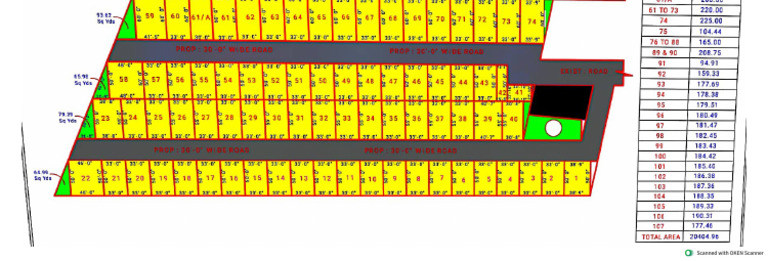 Goutham Layout Final Plan - 1 | PDF