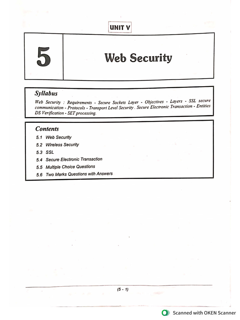 Dis Unit-5 | PDF