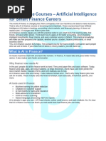 AICA Level 1: AI Course for CAs | PDF | Artificial Intelligence ...
