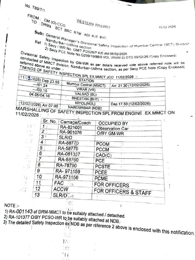 Cb No 410 (Gms Safety Inspection (1) | PDF