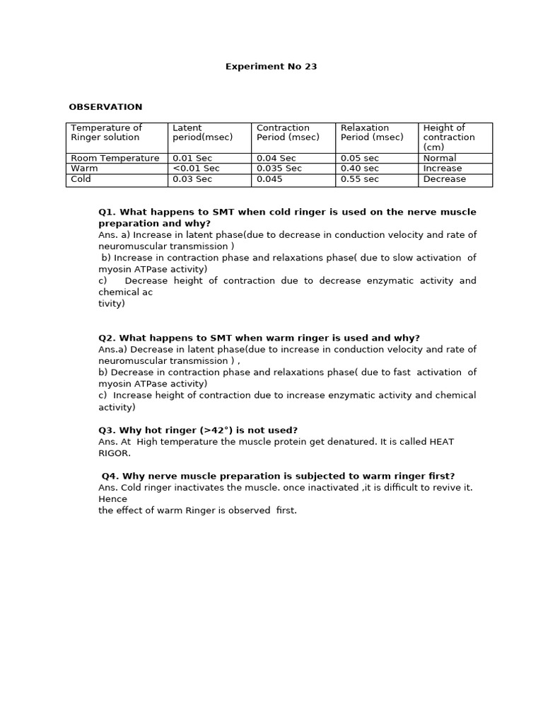 Experiment No 23 | PDF