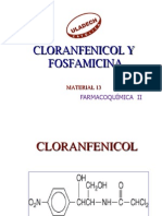 Cloranfenicol y fosfomicina: antibióticos de amplio espectro