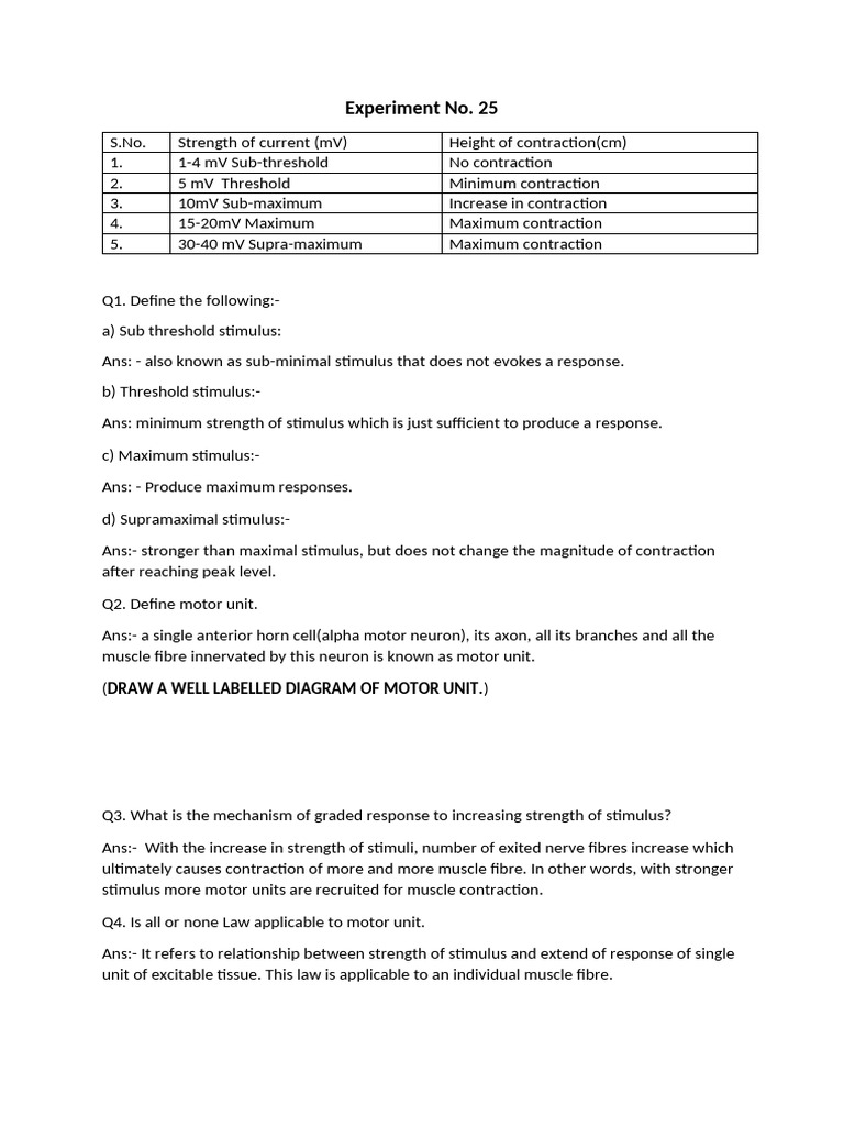 Experiment No 25 | PDF