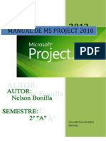 Manual Ms Proyect