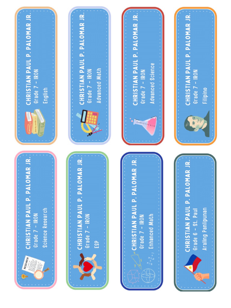 PJ Labels | PDF