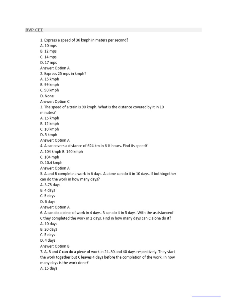 BVP CET Sample Paper | PDF | Chess Theory | Chess