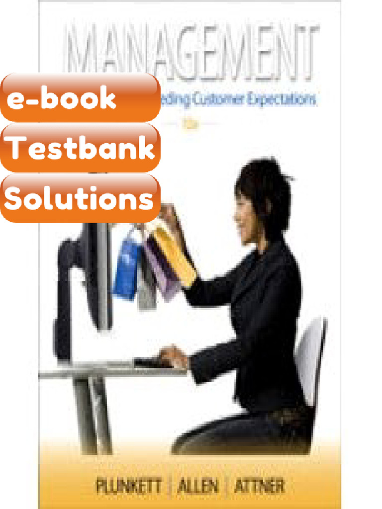 Management 10th Edition Testbank & eBook | PDF | Subscription Business ...