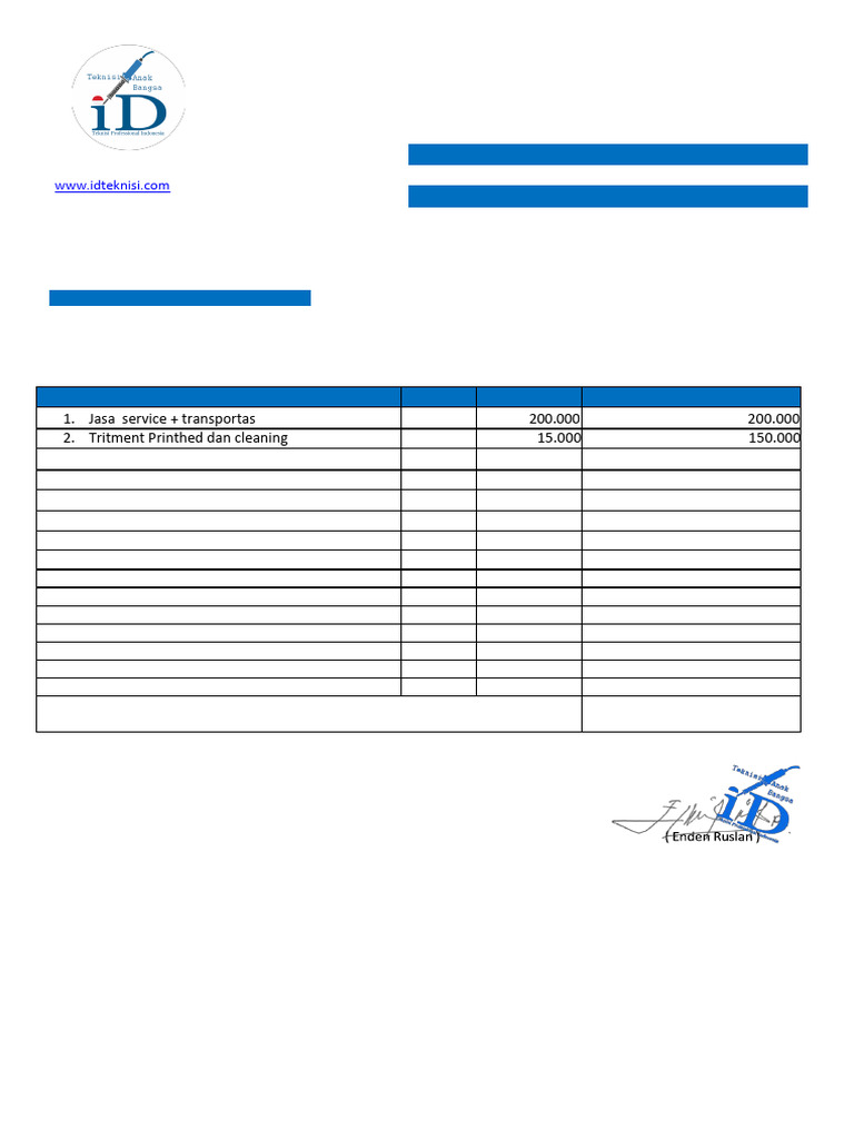 Invoice Pt Gavi | PDF
